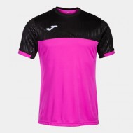 MONTREAL SHORT SLEEVE T-SHIRT FLUOR PINK BLACK