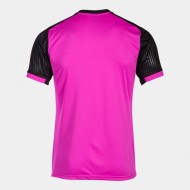 MONTREAL SHORT SLEEVE T-SHIRT FLUOR PINK BLACK